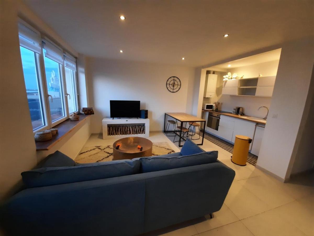  Côté Plage   appartement face mer Le Portel Extérieur photo